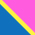 VELOCITY BLUE / FIERCE FUCHSIA